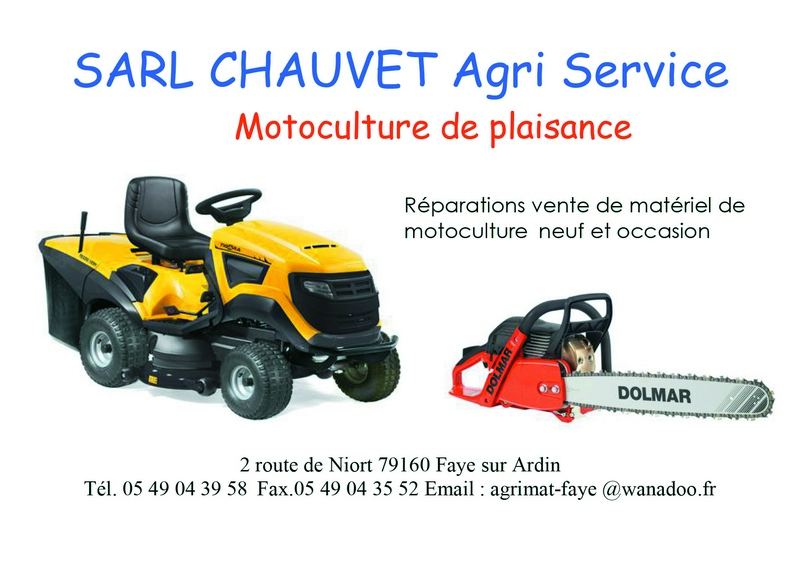 Chauvet Agri service