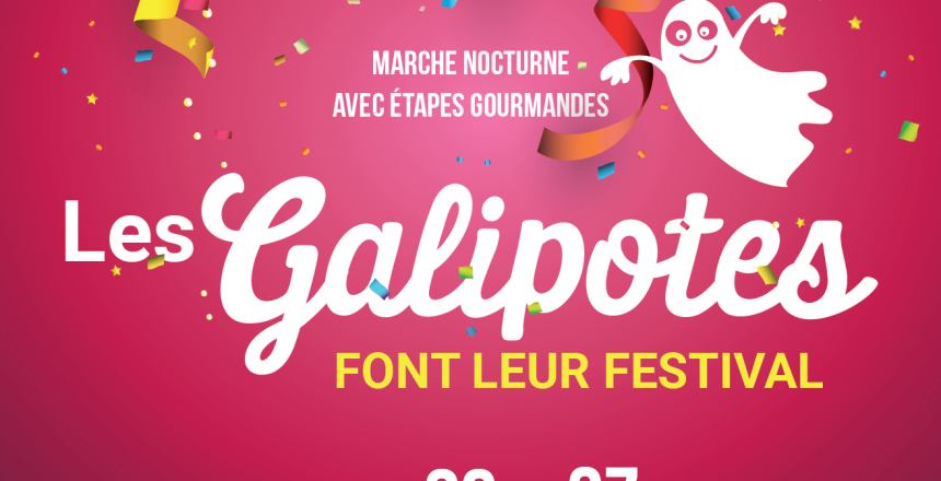 Affiche 2018 de la marche des Galipotes